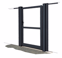 Couleur d’aluminium (clôture, portail, portillon)